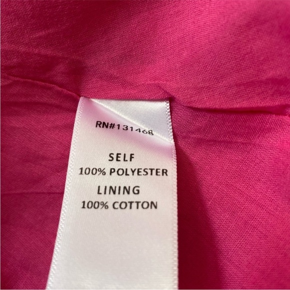 NWT Fate Pink Open Back Tiered Ruffle Mini Dress - Picture 4 of 6